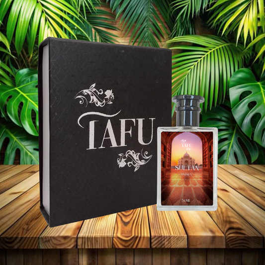 Sultan perfume bottle inspired by Tuscan Leather